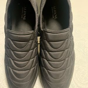 Alfani Men's Cooper Quilted Slip-On Sneakers, Black, Sz 8M